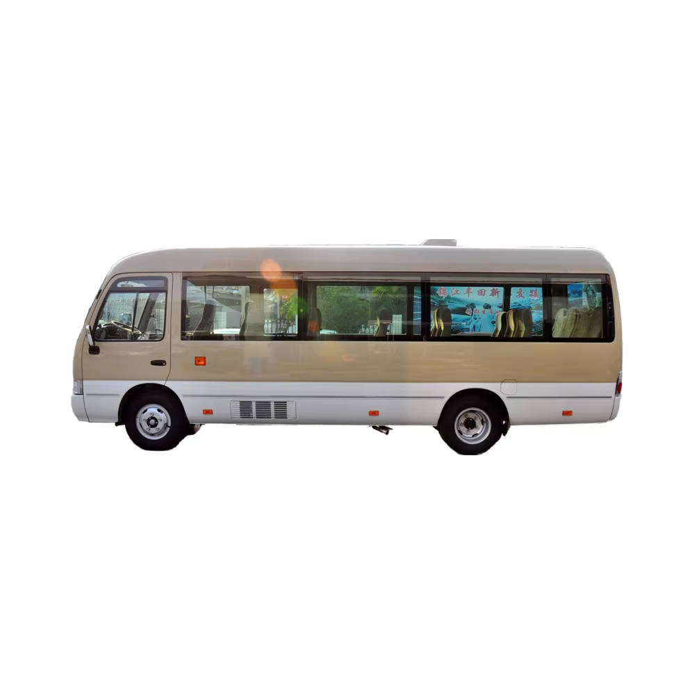 Newest One Toyota Coaster 2019 4.0L Premium Car GRB53L-ZEMSK 20 Seater 9GR Version Petrol Passenger Car 0km Used